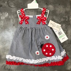 Macy’s Summer Lady Bug Dress 🐞
